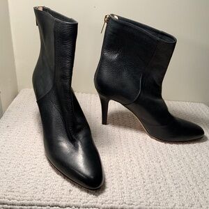Jimmy Choo Black Leather Bootie - Never Worn!